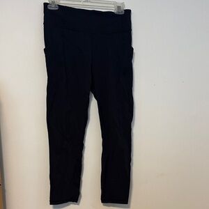 Bundle of 2 pairs of lululemon leggings. 28”. Size 8. Black Leggings
